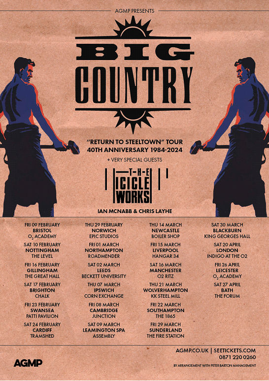 Steeltown 40th Anniversary – Official Website of Big Country