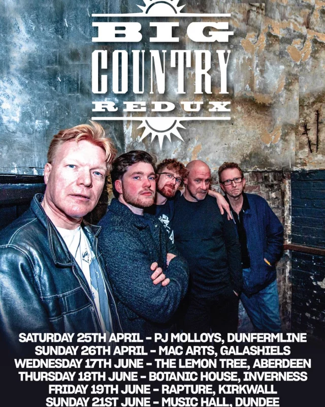 Official Website of Big Country – Official website for the